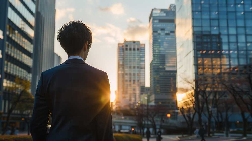 訪問営業の様子