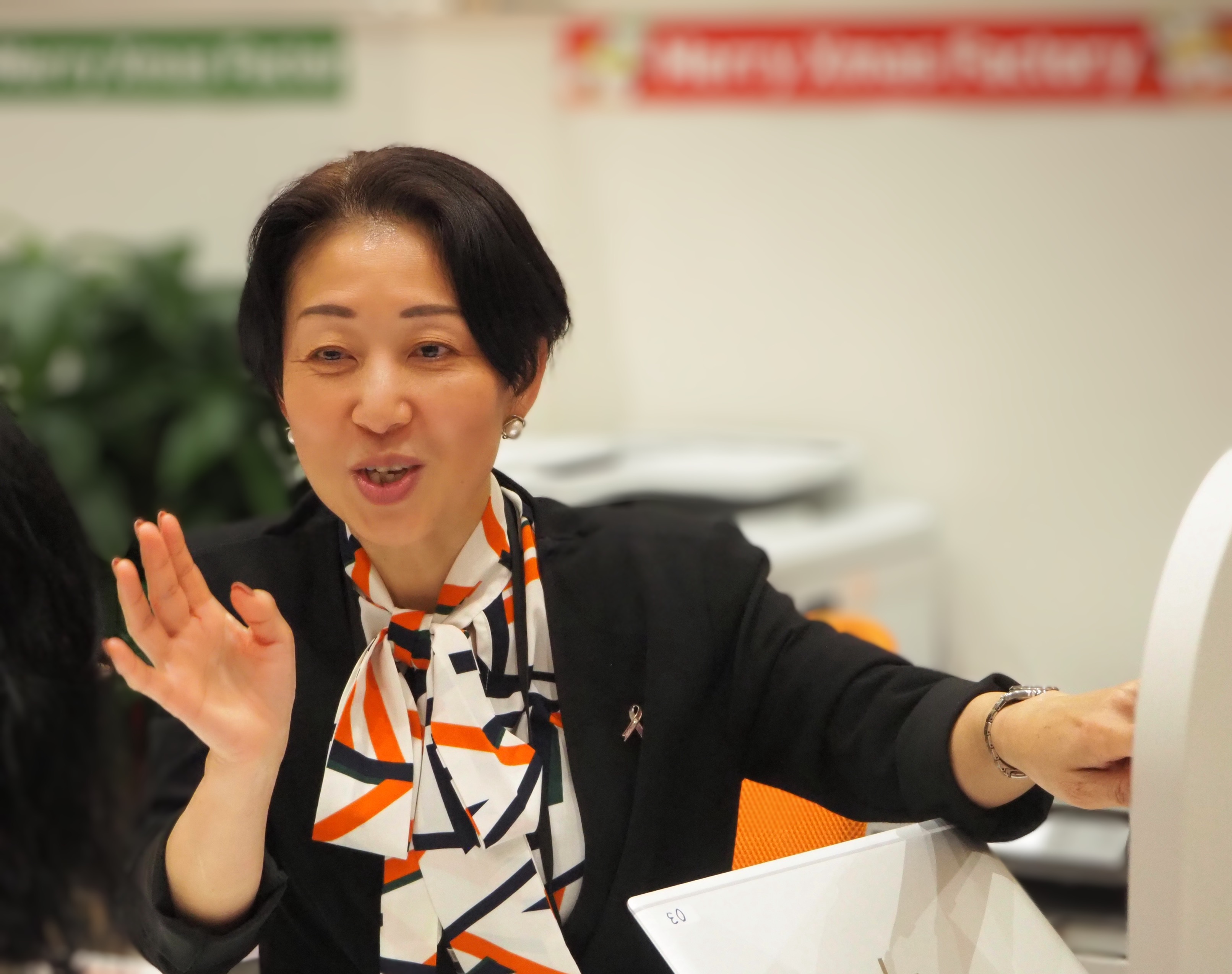 小泉さんの仕事の様子